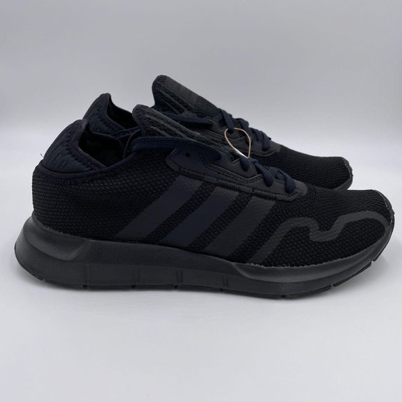 adidas Swift Run X Mens Black Shoes - Picture 1 of 8
